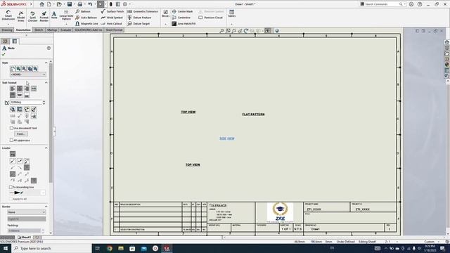 SOLIDWORKS DRAWING TIPS AND TRICKS | PRE-LOAD NOTES IN DRAWING TEMPLATE смотреть онлайн