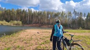 Ижевск-Старая Вожойка-Солнечный. Велогряземес по дороге к Чёрному озеру.