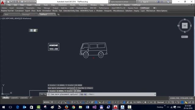 CADPower Tutorials: Interactively Flip the X Y Scale Factors of a Block using CADPower | Rakesh Ra смотреть онлайн