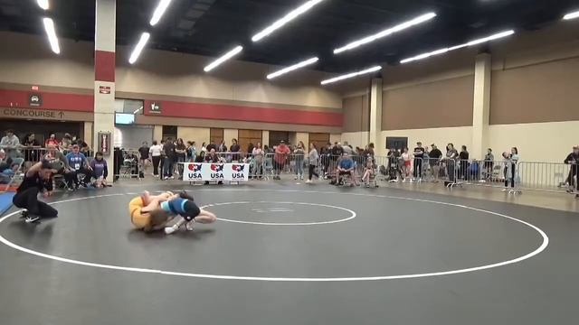 57 Kg Consi Of 32 #2 - Rose Kaplan, Indiana Vs Olivia Moreno, 3F Wrestling Ef21