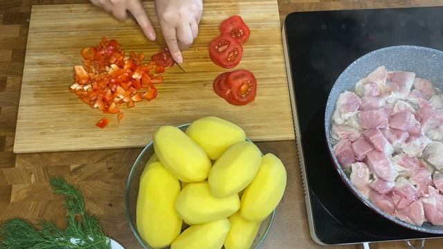 Просто картошка, просто мясо, просто овощи, НО ЭТО ТАК ВКУСНО !!! смотреть онлайн