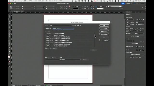Chapter 1 InDesignの基本設定『1-05 キーボードショートカットを設定する』 смотреть онлайн