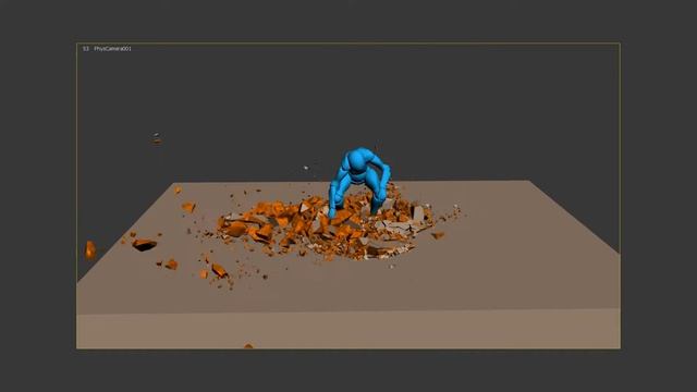 tyflow and phoenixFD for superhero landing FX смотреть онлайн