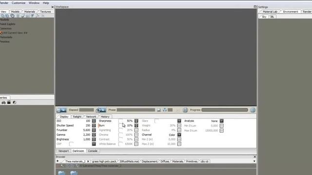 Thea studio tutorial ( Instance grass) смотреть онлайн