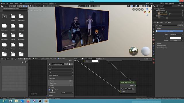 Blender 2.8 - images mapped to planes ... смотреть онлайн