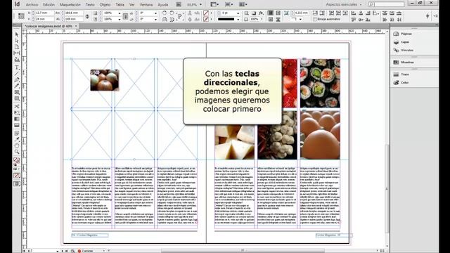 Colocar imágenes en Indesign rápidamente смотреть онлайн
