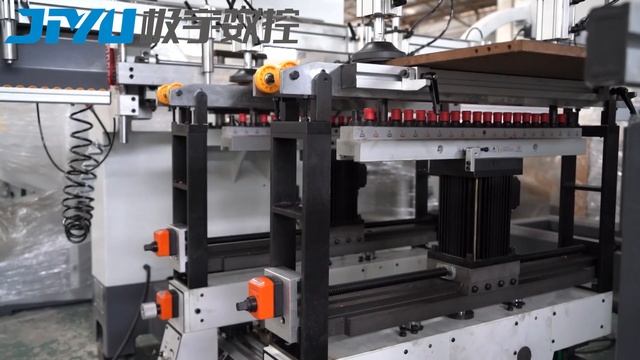 Многотраверсный сверлильно-присадочный станок JIYU Z3A смотреть онлайн