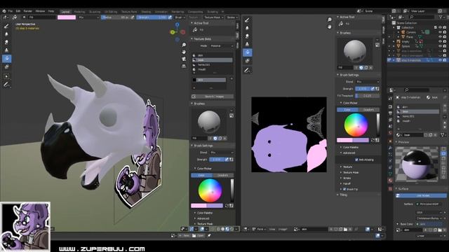 How To - Fast Texturing and Bump Mapping in Blender смотреть онлайн
