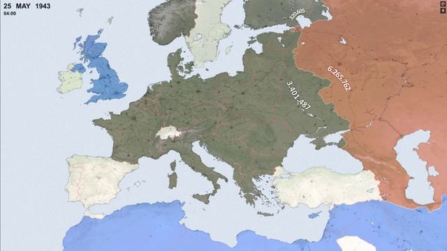 Великая Отечественная Война на Карте смотреть онлайн