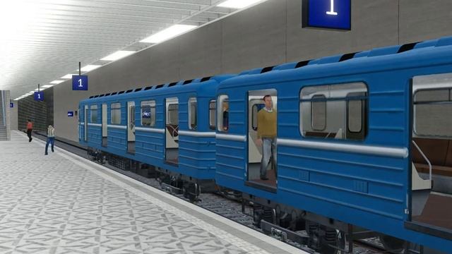 Замена звука питерского метропоезда (Transport Fever2) смотреть онлайн