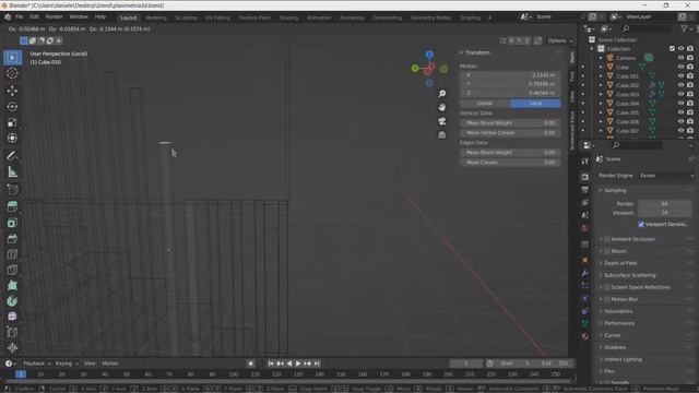 Blender - Planimetria 3d, studio materiali e rendering - Lezione 02 смотреть онлайн