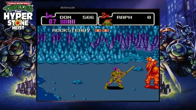 Teenage Mutant Ninja Turtles (The Hyperstone Heist) (Donatello Playthrough) смотреть онлайн