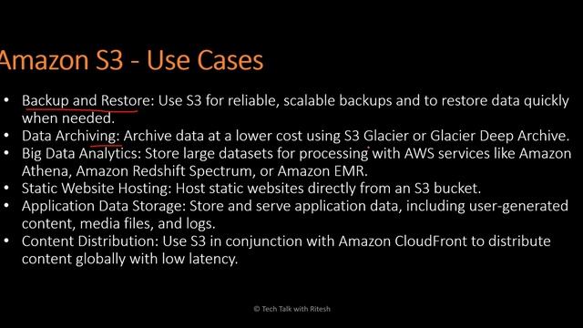 36. AWS Tutorial - Amazon Simple Storage Service (S3) Introduction смотреть онлайн
