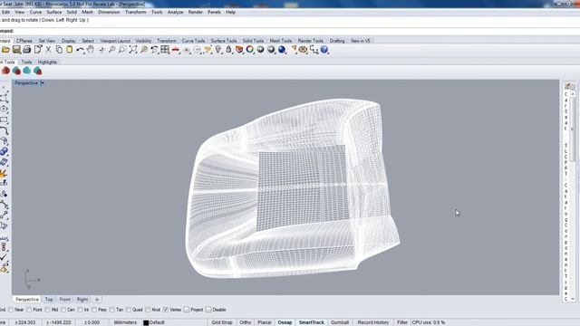 Opening and Remeshing a file in ExactFlat for Rhino смотреть онлайн