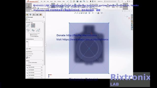 Tutorial solidworks raspberrypi camera casing part 1 смотреть онлайн