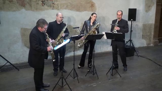 Michael Nyman: FACING GOYA for Saxophone Quartet - Bohemia Saxophone Quartet смотреть онлайн