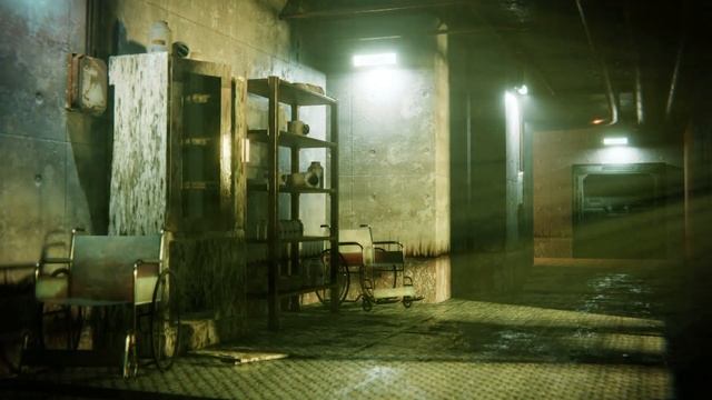 Resident Evil Remake Lab Corridor - Realtime Environment Blender Eevee смотреть онлайн