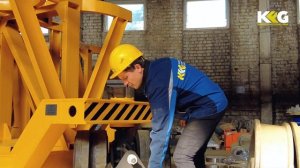 Телега KFG грузоподъемностью 10 тонн/ KFG Trolley with load capacity of 10 tons