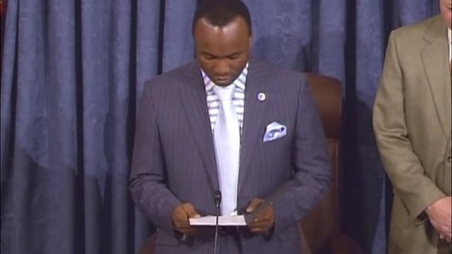 Молитва пастора Сандея в Сенате, США