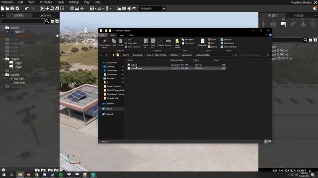 Arma 3 Editor Tutorial - Trigger Activation To Place Marker смотреть онлайн