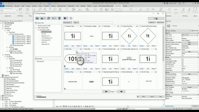 Power Pack for Revit - Family Manager смотреть онлайн