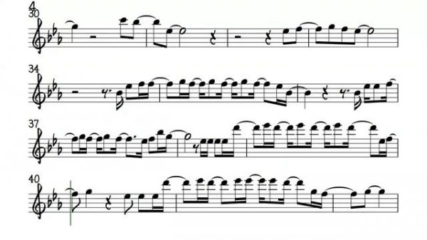 Palagi Alto Sax Sheet Music Backing Track Partitura TJ Monterde