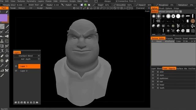 Learn to Make a Hand Painted Character Bust with ZBrush (3dm Promo) смотреть онлайн