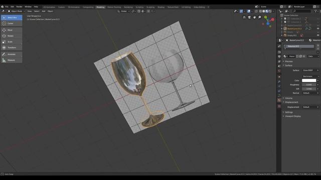 Blender 2.8x Add-on - Demo of Flexi Bézier Tool in Bezier Utils Toolkit смотреть онлайн