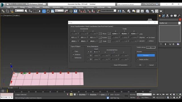 3D max dersleri Azərbaycanca 10 cu ders ( array ) смотреть онлайн