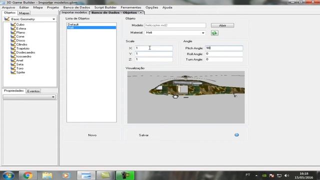 Criando um jogo no 3D Game Builder - Importar e adicionar modelos 3D ao mapa #3 смотреть онлайн
