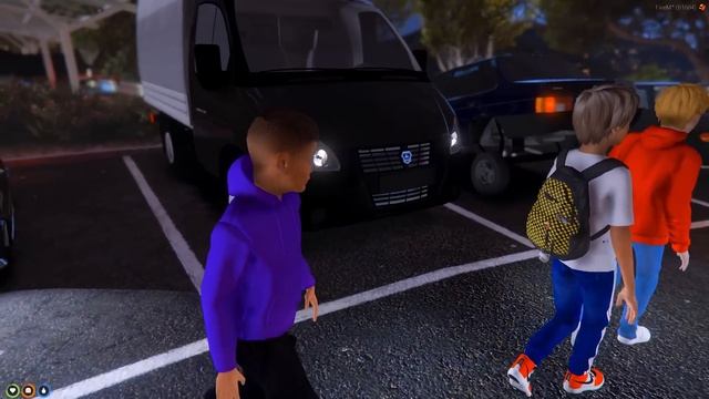 ШКОЛЬНИКИ ПРИЕХАЛИ НА ОПЕРСКОЙ ТЕХНИКЕ НА ОПЕРСКУЮ ВЫСТАВКУ! ПОГОНЯ ОТ КОПОВ! ШКОЛЬНЫЕ БУДНИ ГТА 5