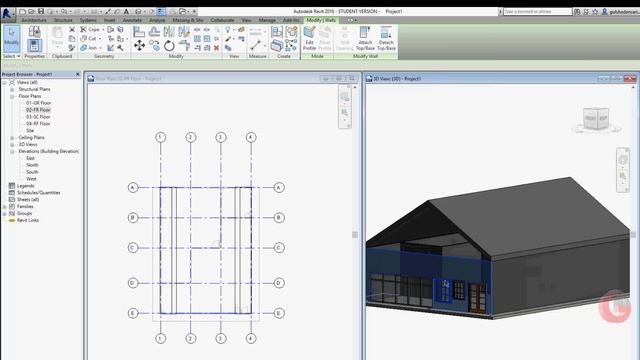 10 - How To Create Various Type Roof In Autodesk Revit In | Hindi | Urdu | смотреть онлайн