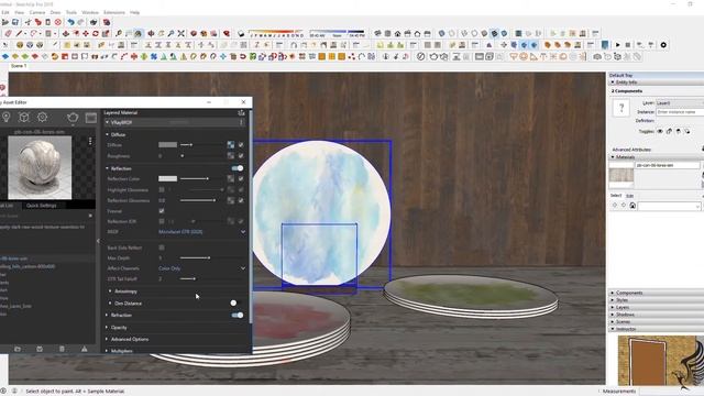 Dinner Plates | Sketchup Modeling | Single Light Studio Rendering | Music - Declan DP - Fantasy смотреть онлайн