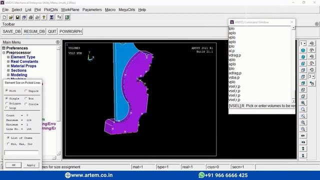 Model correction and Meshing of ANSYS APDL 3D Practice Model – Example #11 смотреть онлайн