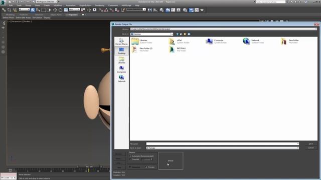 3d max Basic Normal Rendering System смотреть онлайн