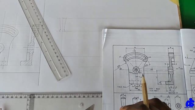 Detailed Drawing for Control handle Assembly смотреть онлайн