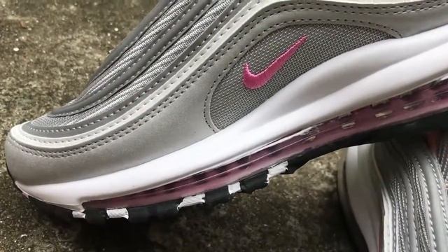 Nike Air Max 97 OG QS "Silver Bullet" Pink смотреть онлайн