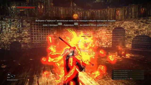 Невозможно пройти обучение в Ведьмак 2