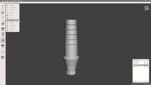 MESHMIXER DENTAL: COME CHIUDERE UN ABUTMENT DIGITALE E FORARE UNA STRUTTURA IMPLANT TUTORIAL EXOCA смотреть онлайн