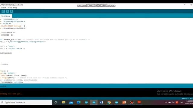 SITI NUR FADHILAH S || PERANCANGAN ALAT PENYIRAM TANAMAN JARAK JAUH BERBASIS IOT MELALUI APK BLYNK смотреть онлайн