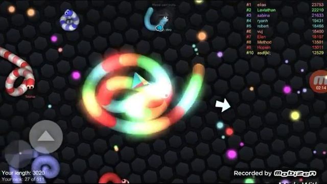 Играю в Slither.io|||Ну или просто видео смотреть онлайн