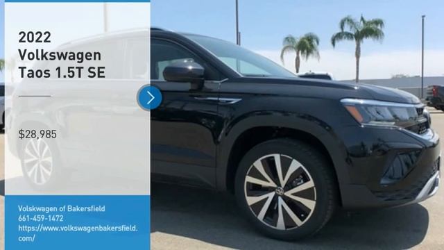 2022 Volkswagen Taos 1.5T SE FOR SALE in Bakersfield, CA V2481 смотреть онлайн
