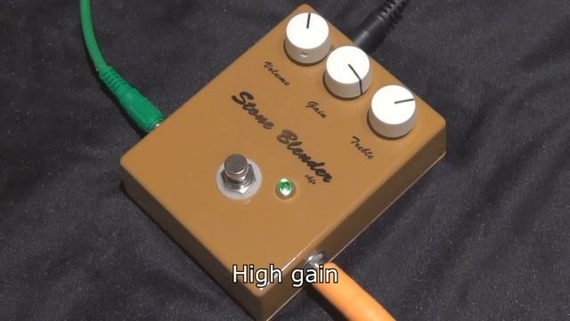 Stone Blender (Based on the Fulltone Soul Bender) - Sound Demo смотреть онлайн