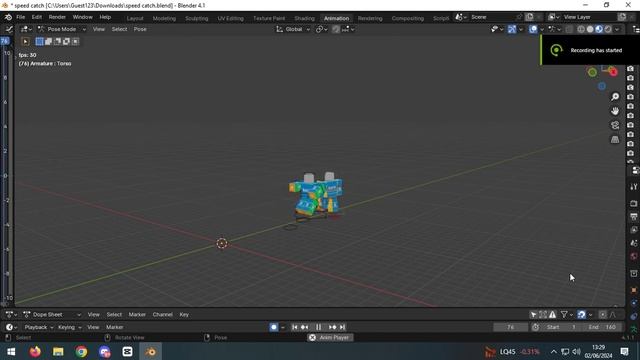 My first blender animation(roblox animation) смотреть онлайн