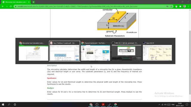 How to design microstrip rat racecoupler in QUCS смотреть онлайн
