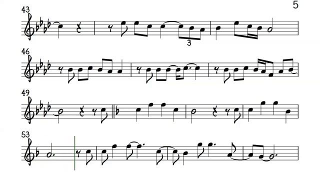You'll Be In My Heart Alto Sax Mid Range Sheet Music Backing Track Partitura Phil Collins Disney смотреть онлайн