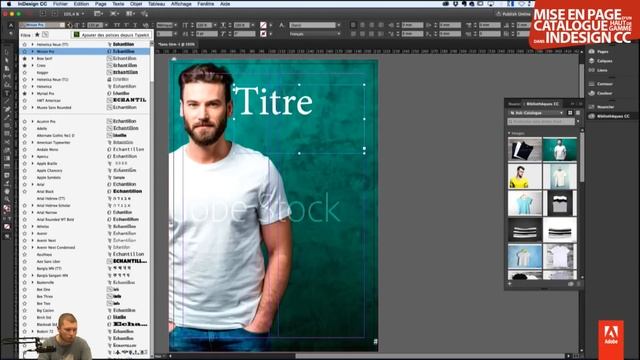 Tutoriel InDesign CC : Mise en page d'un catalogue haut de gamme | Adobe France смотреть онлайн