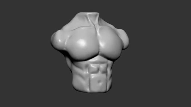 Zbrush Male Body study смотреть онлайн
