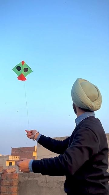Flying Biggest Kite🪁😱 #ytshorts #kiteflying смотреть онлайн