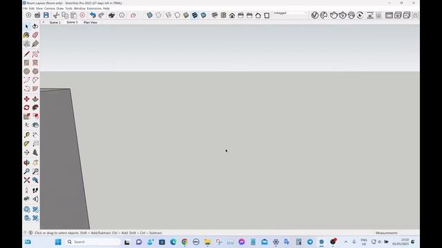 6. Beginner Sketchup Tutorial - Adding Lights and Background смотреть онлайн